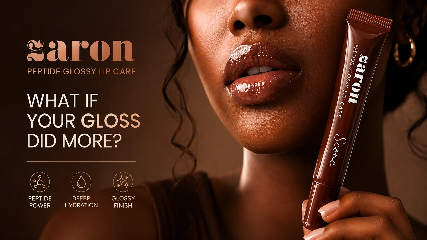 Zaron Cosmetics- Peptide Glossy Lip Care